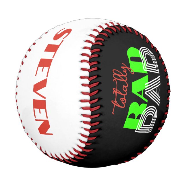 Totally RAD DAD cool trendy Father’s Day Gift Baseball (Angled)