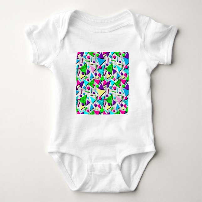 totally radical baby bodysuit (Front)