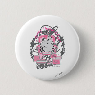 Totally Shopped Out 6 Cm Round Badge