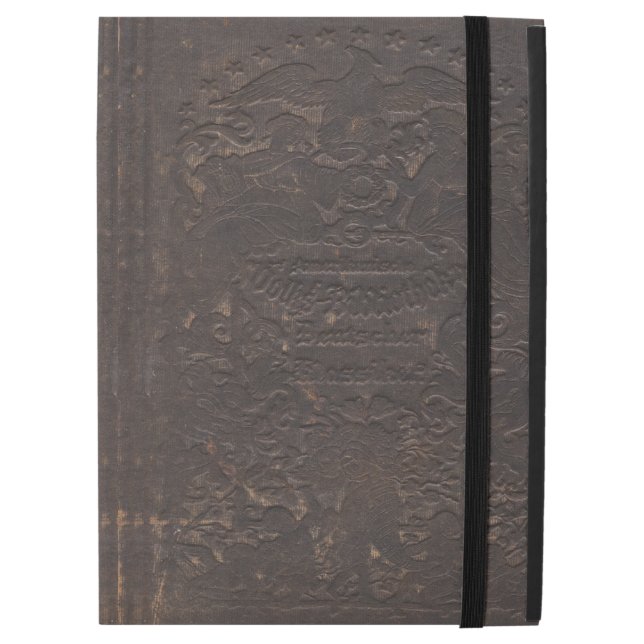 Totally Tattered Vintage Embossed Book Cover (Front Closed)