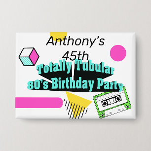 Totally Tubular 80's Birthday Party