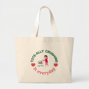 Tote-ally Crushing It – Motivational Tote Bag