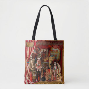 Tote art bag - freak show