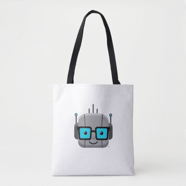 Tote Bag - 844-AI-NERDS Merch (Front)