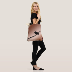Tote Bag (ao) - Hummingbird Silhouette