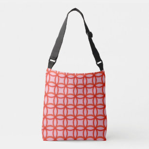Tote Bag (ao) - Intertwined Red Rings
