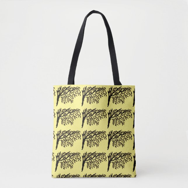 Tote Bag (ao) - Weeping Branches Multiplied (Front)