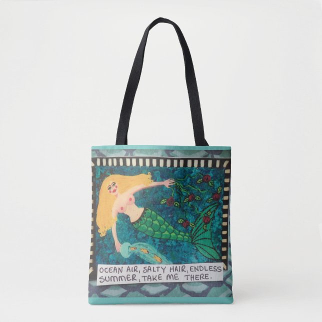 TOTE BAG- beach Bag (Front)