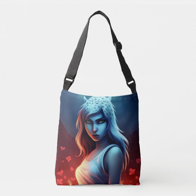 Tote Bag Blue Girl (Front)