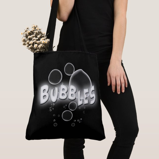 Tote Bag Bubbles (Close Up)