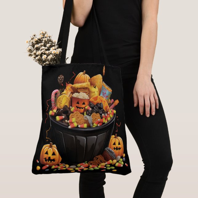 Tote Bag Candy Cauldron Delights: (Close Up)