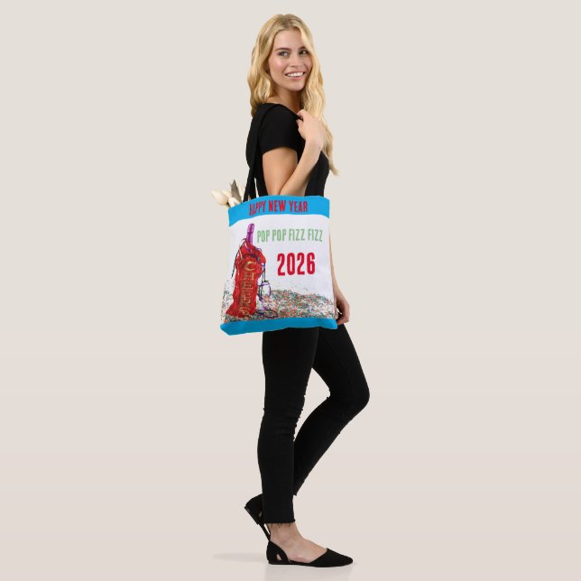 tote bag carry bag hand bag liquor bag party bag (On Model)
