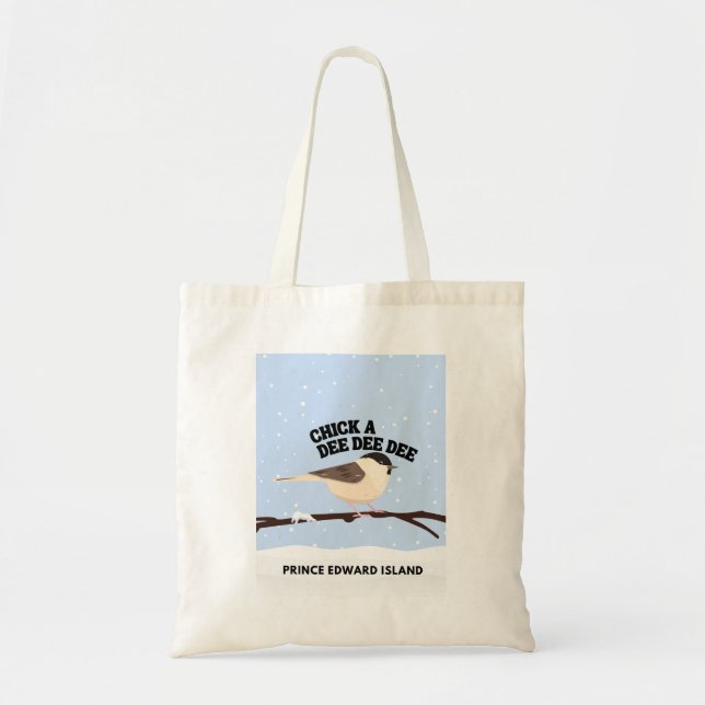 Tote Bag Chickadee (Front)