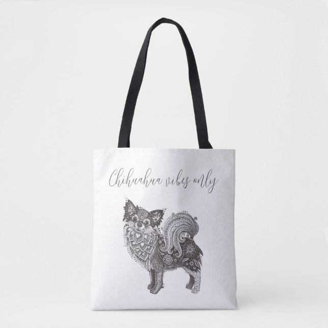 Tote Bag Chihuahua Vibes (Front)