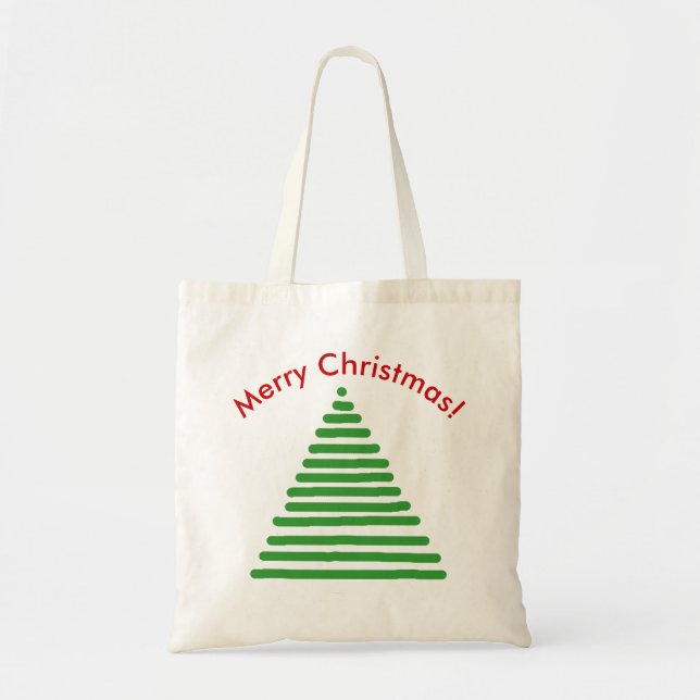 Tote Bag - Christmas Tree (Front)