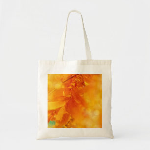 Tote Bag Coloured Autumn Glow Leafs