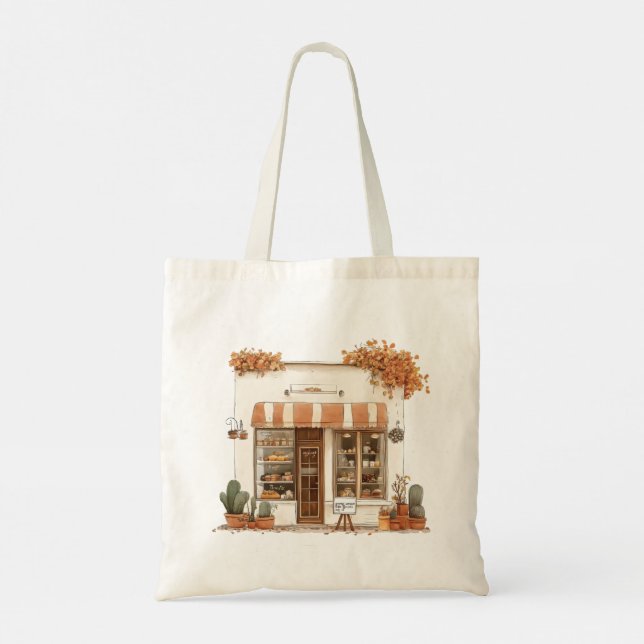 Tote Bag-Cosy Fall Tote Bag (Back)
