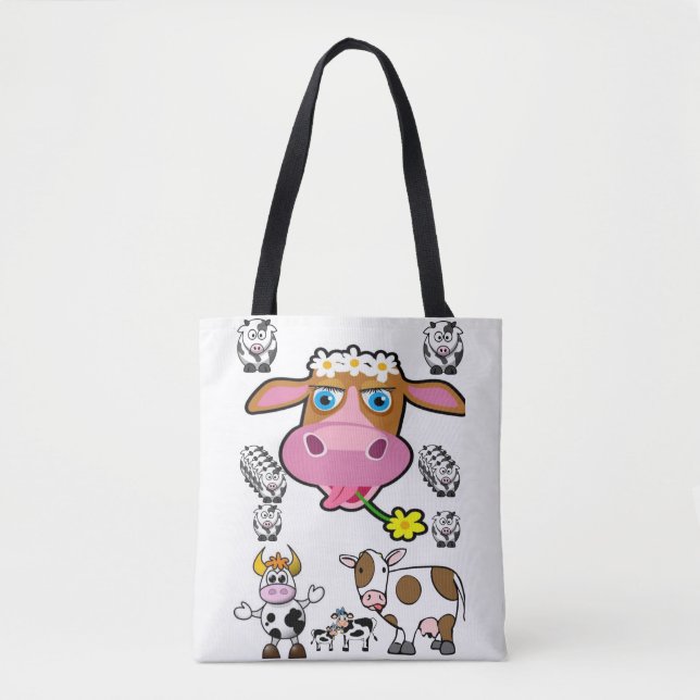 tote bag cow farm (Front)