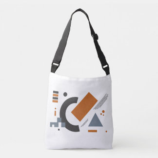 Tote Bag Crossbody Bag Geometric Design