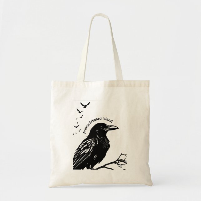 Tote Bag Crow (Front)