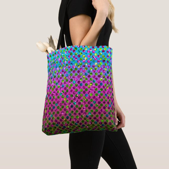 Tote Bag Crystal Bling Strass (Close Up)