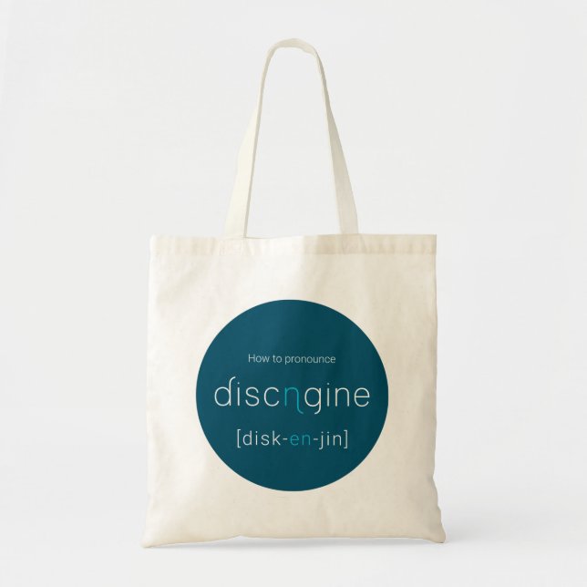 Tote bag Disk As Jin (Front)