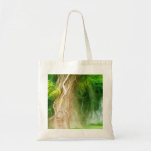Tote Bag Dream Light Green Tree