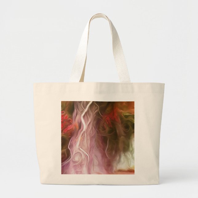 Tote Bag Dream Light Red Tree (Front)