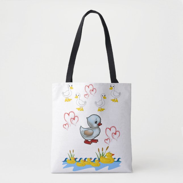 Tote bag ducks (Front)