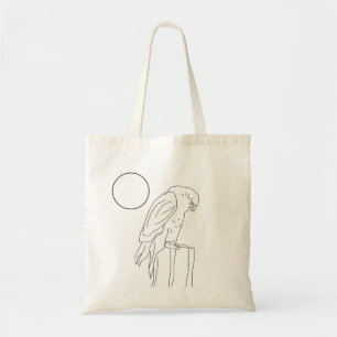 Tote Bag - Falcon on Post to Colour