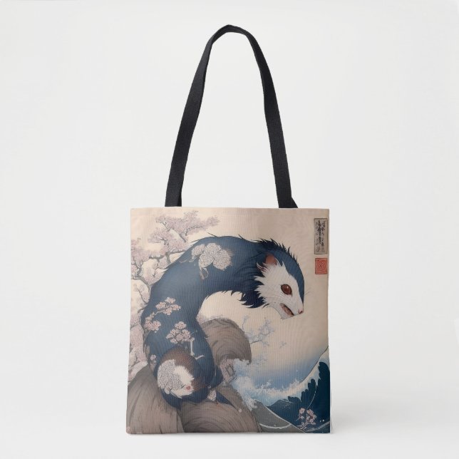 Tote bag Ferret (Front)