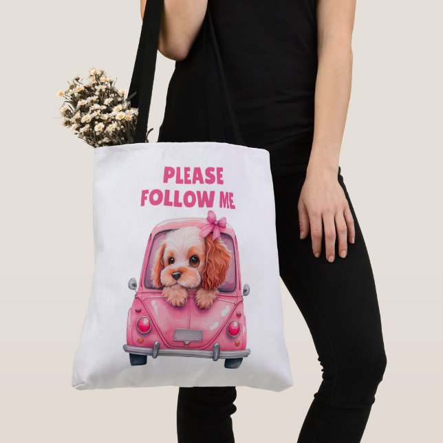 Tote Bag Follow me  (Close Up)