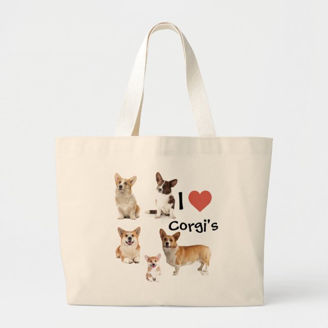 Tote Bag For Corgi Lovers  (Front)