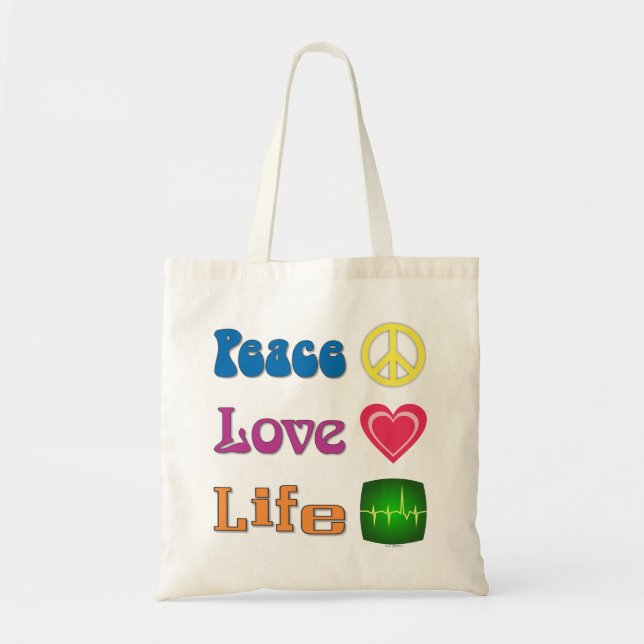 Tote bag for life, & more. (Front)