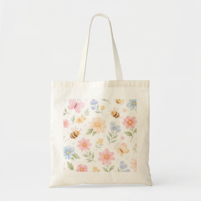 Tote bag for spring (Front)