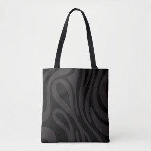 Tote bag for women, with a Zebra effect
