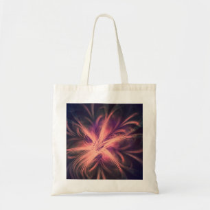 Tote Bag Fractal Light Purple Palette
