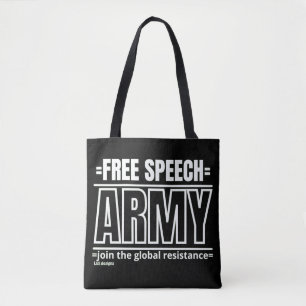 tote bag "FREE SPEECH ARMY 2"