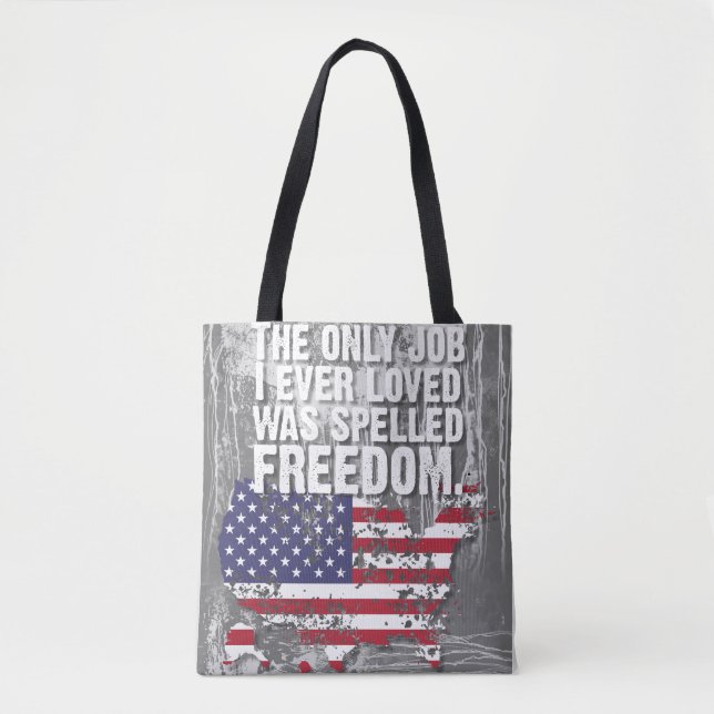 Tote Bag – Freedom Job (Front)