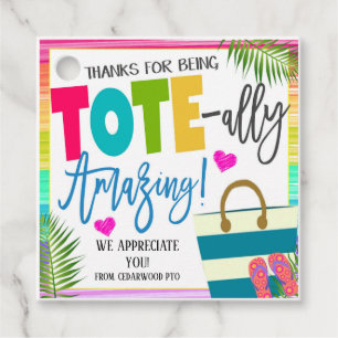 Tote Bag Gift Tag