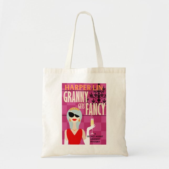 TOTE BAG Granny Gets Fancy by Harper Lin Cover (Front)