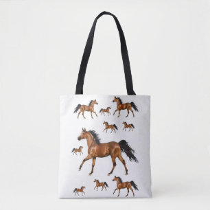 tote bag horses
