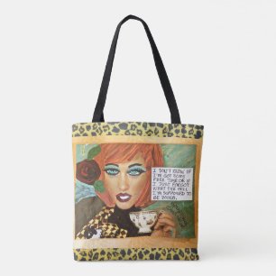 TOTE BAG= I DON'T KNOW IF I'VE GOT SOME FREE TIME BAG