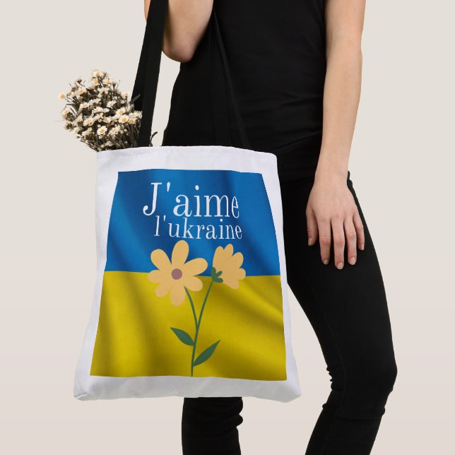 Tote Bag I love Ukraine (Close Up)