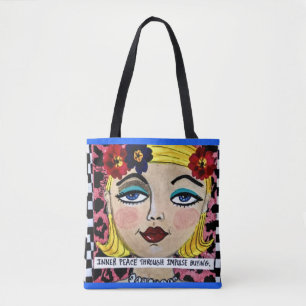 Tote bag- inner peace through impulse buying. bag