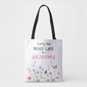 Tote Bag - Living the Best Life as a Grandma