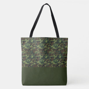 Tote Bag LRGE Green Camo