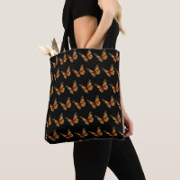 Tote Bag - Monarch Butterflies & Caterpillars