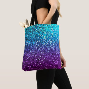 Tote Bag Mosaic Sparkley Texture