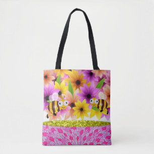 Tote Bag Mother's Day Bumblebee